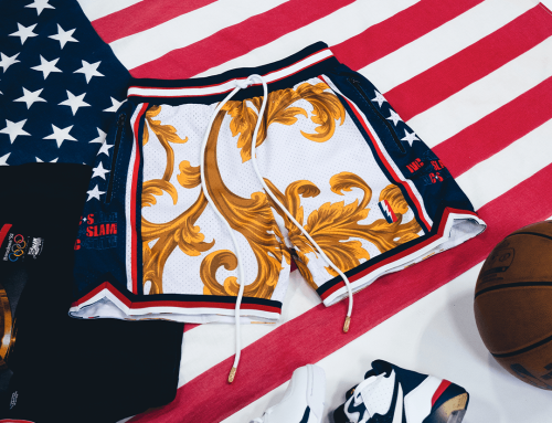 SLAM Collabs with Collect And Select x Who Cares on ’92 Gold Shorts to Celebrate The Dream Team